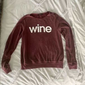 Wildfox Wine sweatshirt